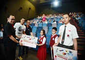 Re-Launching Tabungan Pesirah Junior, BSB Nonton Bareng Siswa/wi Kota Palembang